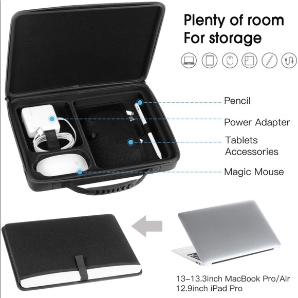 Smatree Hard Protective Laptop Case A360B Black. - Picture 2 of 6